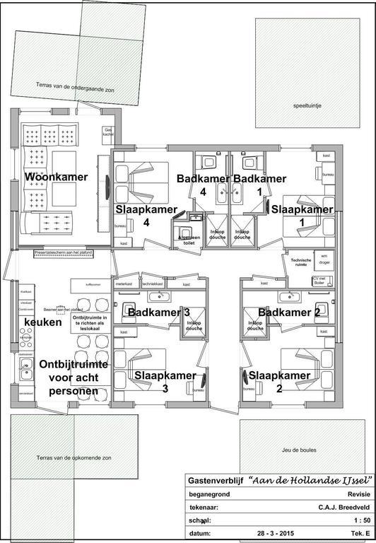 Guest House Aan De Hollandse Ijssel 몬트푸트 외부 사진